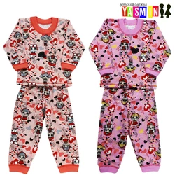 Пижама для девочек "LOL" (кулир) Пижама для девочек "LOL" (кулир)