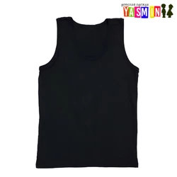 Майка мужская, черная (кулир) Майка мужская, черная (кулир)