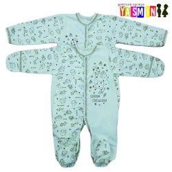 Человечек для новорожденных "Жираф" (с начесом) Человечек для новорожденных "Жираф" (с начесом)