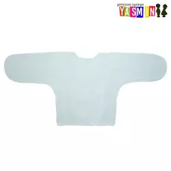 Белая распашонка на запах, для новорожденных (белый кулир) Белая распашонка на запах, для новорожденных (белый кулир)