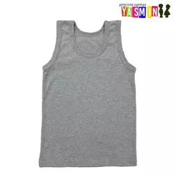 Майка мужская, серая (кулир) Майка мужская, серая (кулир)