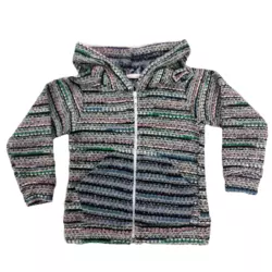 Кофта для девочек вязаная, с капюшоном Кофта для девочек вязаная, с капюшоном