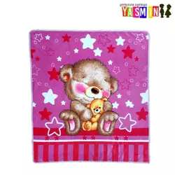 Плед для новорожденной девочки (велсофт) Плед для новорожденной девочки (велсофт)