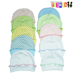 Шапочка для новорожденных (интерлок) Шапочка для новорожденных (интерлок)