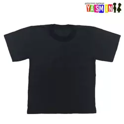 Футболка мужская, черная (кулир) Футболка мужская, черная (кулир)