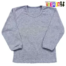 Футболка детская, серая (кулир) Футболка детская, серая (кулир)