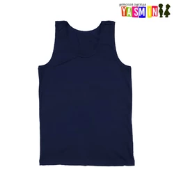 Майка мужская, темно-синяя (кулир) Майка мужская, темно-синяя (кулир)