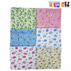 Пелёнки для новорожденных, кулир 100х90 см Пелёнки для новорожденных, кулир 100х90 см