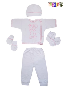 Крестильный набор для новорожденных из 5-ти предметов Крестильный набор для новорожденных из 5-ти предметов