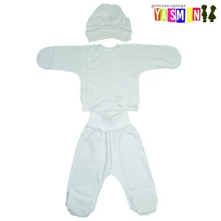 Белый комплект для новорожденных (с начесом) Белый комплект для новорожденных (с начесом)