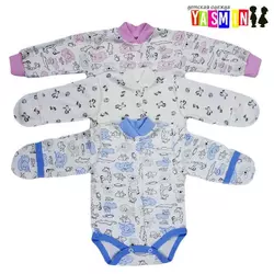 Боди для новорожденных "Слоники" (интерлок) Боди для новорожденных "Слоники" (интерлок)