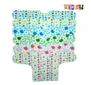 Распашонка ясельная на запах (начес набивной) Распашонка ясельная на запах (начес набивной)