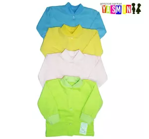 Кофточки для новорожденных, на пуговице(кулир) Кофточки для новорожденных, на пуговице(кулир)