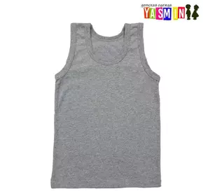 Майка мужская, серая (кулир) Майка мужская, серая (кулир)