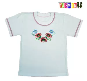 Футболка "Вышиванка" для девочек Футболка "Вышиванка" для девочек