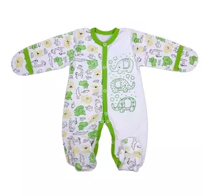 Комбинезон для новорожденных (интерлок) Комбинезон для новорожденных (интерлок)