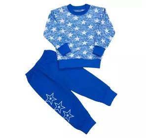 Костюм для мальчиков, синий (с начесом) Костюм для мальчиков, синий (с начесом)