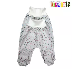 Ползунки для новорожденных "Звездочки" (интерлок) Ползунки для новорожденных "Звездочки" (интерлок)