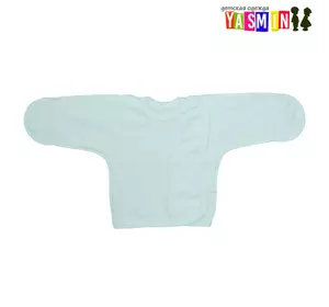 Распашонка белая на кнопках, для новорожденных (кулир белый) Распашонка белая на кнопках, для новорожденных (кулир белый)