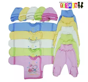 Комплект для новорожденных "Мишки" (интерлок) Комплект для новорожденных "Мишки" (интерлок)