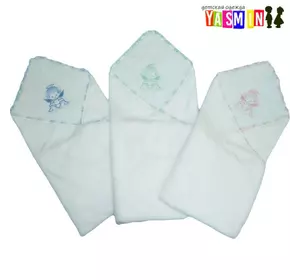 Крыжма с вышивкой "Ангелочек", 100х90 см. (велсофт) Крыжма с вышивкой "Ангелочек", 100х90 см. (велсофт)