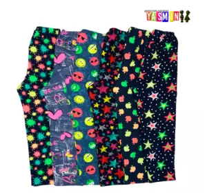 Лосины для девочек, теплые, 116-122 см. (футер-стрейч) Лосины для девочек, теплые, 116-122 см. (футер-стрейч)