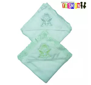 Крыжма для крещения с капюшоном, 100х90 см. (махра) Крыжма для крещения с капюшоном, 100х90 см. (махра)