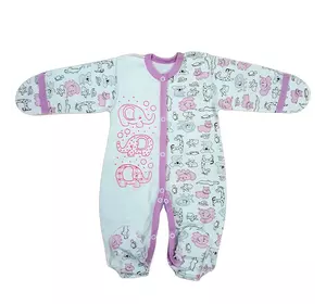 Комбинезон для новорожденных (интерлок) Комбинезон для новорожденных (интерлок)