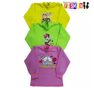 Водолазка для девочек, на кнопках (начес) Водолазка для девочек, на кнопках (начес)